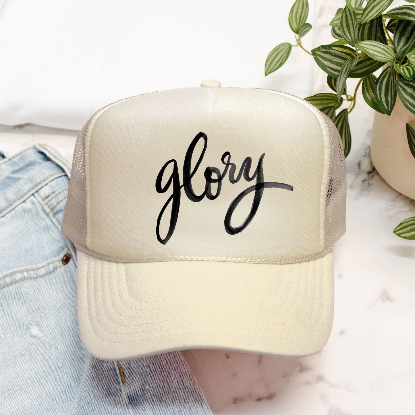 Glory” Trucker Hat – Living as God’s Masterpiece