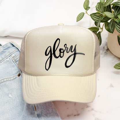 Glory” Trucker Hat – Living as God’s Masterpiece